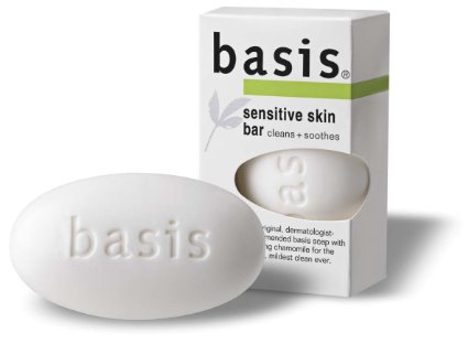 Basis Sensitive Skin Bar 4 Ounce Bars Pack of 6