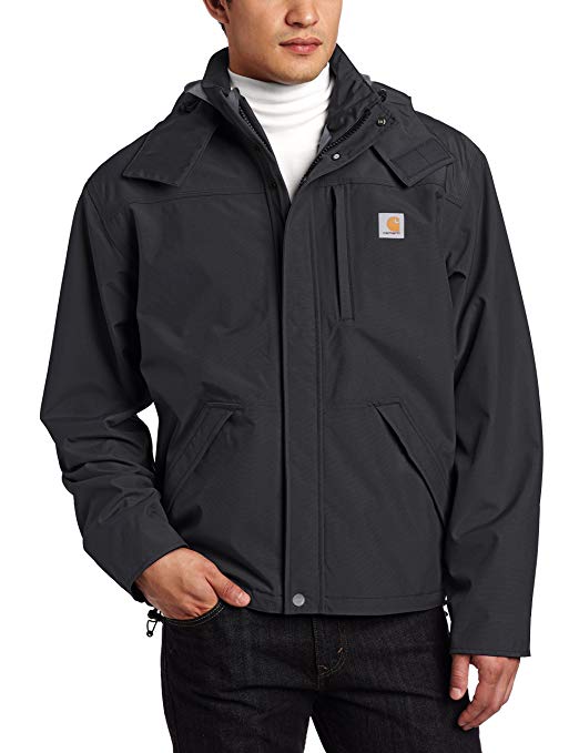 Carhartt Men's Shoreline Jacket Waterproof Breathable Nylon J162