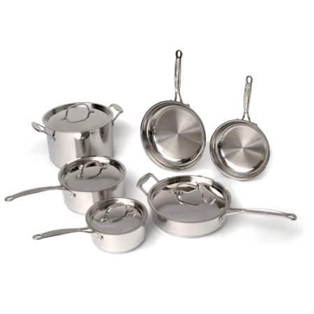 BergHOFF Earthchef Premium Copper Clad 10-Piece Cookware Set