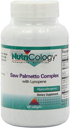 Nutricology Saw Palmetto Complex, Softgels, 60-Count