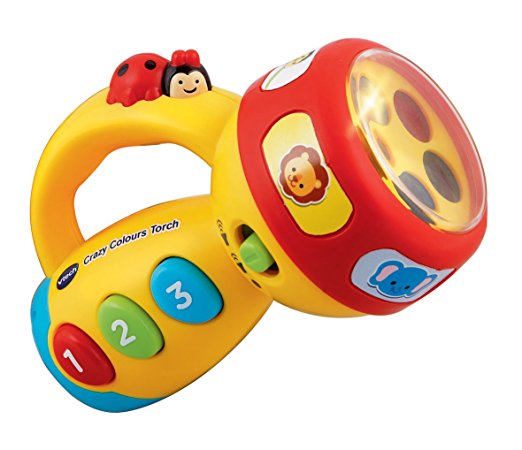 VTech Baby Crazy Colours Torch for 12 - 36 Months (Multicoloured)