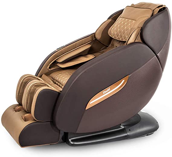OSAKI OS-PRO Capella FDA 3D Massage Full Body Massage Recliner Zero Gravity Best Massage Chair Air Compressor Leg Massager Best Foot Massage (Brown)