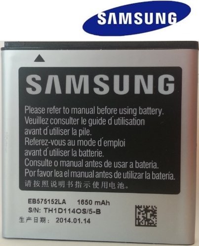 New Samsung Captivate Glide I927 Galaxy S T959v 4g Battery Eb575152la 1650mah - Non-Retail Packaging - Silver