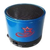 MusicDrum Portable BlueTooth Speaker - Best Indoor and Outdoor Wireless Speakers for the iPhone the iPad and Android phones and Tablets - Stream Digital Music and Internet Radio on Any Device with Blue Tooth Technology - Speakerphone Included