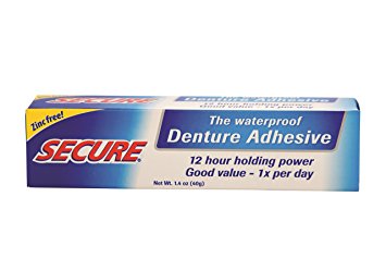 Secure Denture Bonding Cream, 1.4 Ounce -- 2 per case. by Secure Denture