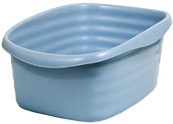 Arm & Hammer Cat Pan/Litter Box, Jumbo, Pearl Ash Blue