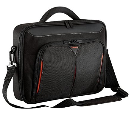 Targus CN418 Classic  Clamshell Laptop Bag and Case, Fits 18 inch Laptops - 17 inch, Black