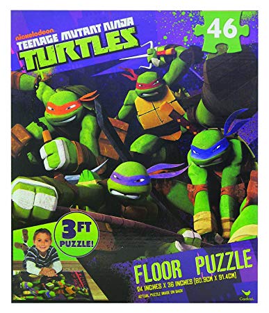 Teenage Mutant Ninja Turtles, 3 Foot Floor Puzzle