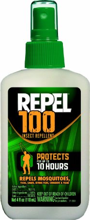 Repel 100 Insect Repellent, 4 oz. Pump Spray, Single Bottle