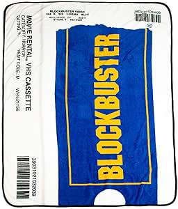 Bioworld Blockbuster Fleece Throw Blanket