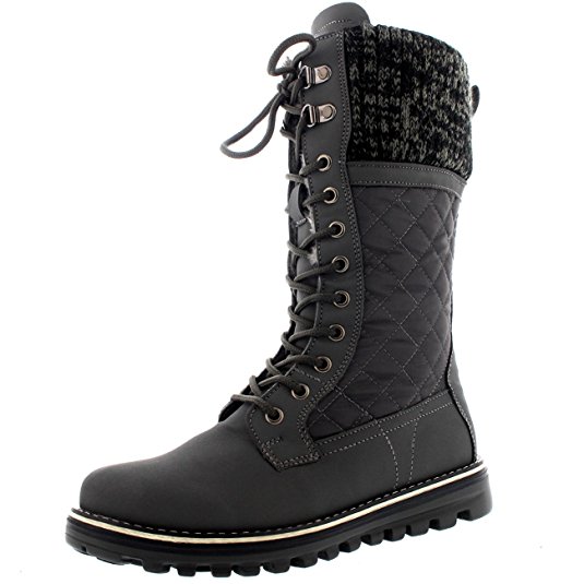 Womens Winter Thermal Snow Outdoor Warm Mid Calf Waterproof Durable Boot