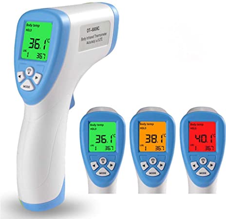 ZCCZ Digital Frontal Non-Contact Thermometer Scanner Instant Reading and Highly Accurate Fever Alarm Function