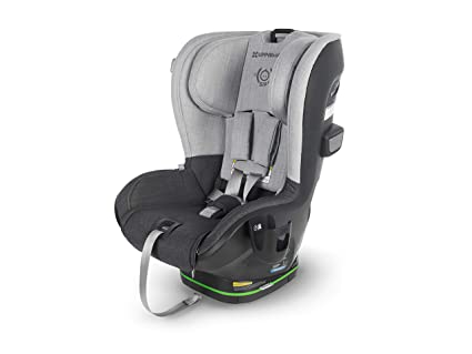 UPPAbaby Knox Convertible Car Seat - Jordan (Charcoal Melange with Citron Accent) Wool Version, Jordan Charcoal Melange, Standard (1119-KNX-US-JOR)