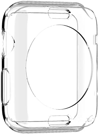 Spigen Liquid Crystal Apple Watch Case with Slim Protection and Premium Clarity for Apple Watch 42mm 2015 - Crystal Clear