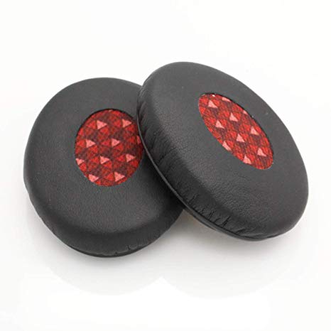 2PCS Replacement Ear Pad Ear Cushions Kit for Bose OE2 OE2i Sound Link On-Ear Headphones Ear Pads Cushion Headset Ear Cover, Black&Red