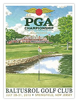 2016 PGA Baltusrol Poster