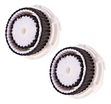 Replacement Facial Brush Heads for Sensitive Skin Compatible with Mia, Mia2, Mia3, Smart Profile, Alpha Fit, Radiance, Pro, Aria, Plus, 2 Refills