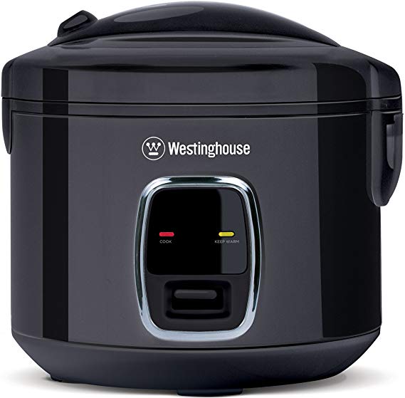 Westinghouse WRC201B Small Appliance 14-Cup Rice Cooker, Black