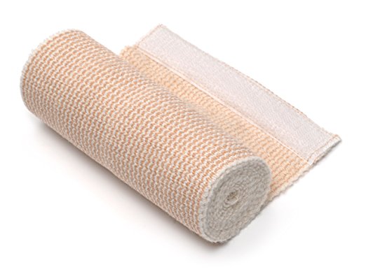 GT® 6" Cotton Elastic Bandage with Hook and Loop Closure on both ends, 6 inches wide x (13 to 15 ft. when stretched)