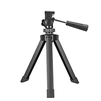 Spotting Scope Tripod, Heavy Duty Adjustable 360 Rotating Tabletop Tripods for Binoculars Camera Telescope Monocular DSLR Cameras and Camcorder by FEEMIC