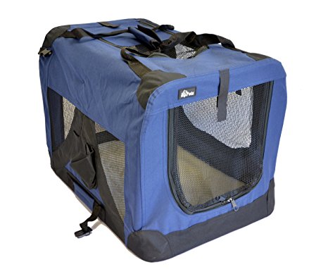 Portable Soft Pet Carrier or Crate or Kennel for Dog, Cat, or other small pets. Great for Travel, Indoor, and Outdoor