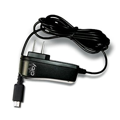 ChargerCity MINI USB Wall AC Adapter Charger Cable for Garmin Nuvi DRIVE SMART LUXE Assist 50 50LM 60 60LM 60LMT 65 65LMT 66 66LMT 67 67LMT 68 68LMT 52 52LMT 55 55LMT 56 56LMT GPS Dash Cam 20 30 35