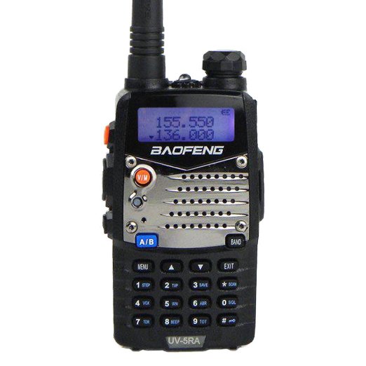 Baofeng UV5RA Ham Two Way Radio 136-174400-480 MHz Dual-Band Transceiver Black