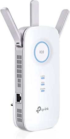 TP-Link Répéteur WiFi Mesh (RE550), Amplificateur WiFi AC1900, repeteur wifi puissant couvre jusqu’à 150m², WiFi Extender avec port gigabit, Compatible avec toutes les box internet