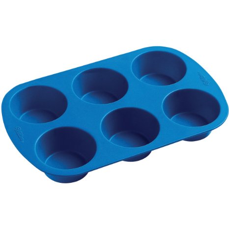 Wilton Easy Flex Silicone 6 Cup Muffin Pan