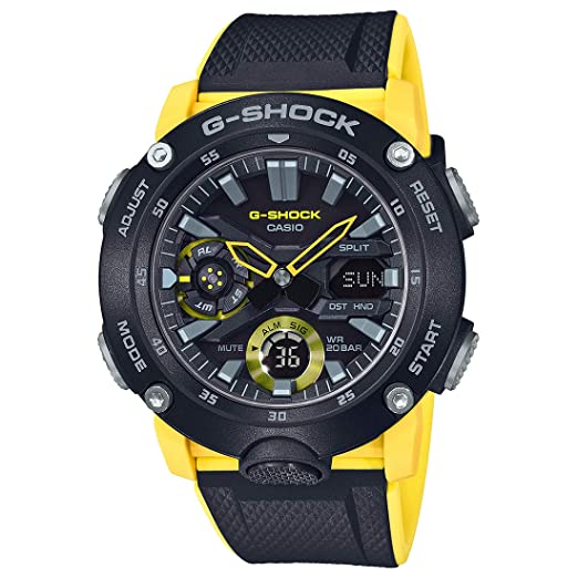 Casio G-Shock Analog-Digital Black Dial Men's Watch-GA-2000-1A9DR (G943)