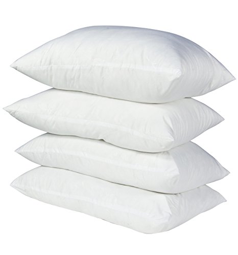 Emolli Super Soft Down Alteranative Microfiber Pillow (Microfiber, Standard)-4 Pack