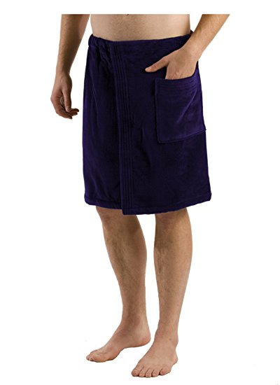 Terry Mens Spa Wrap Towels, Cotton Cover Up