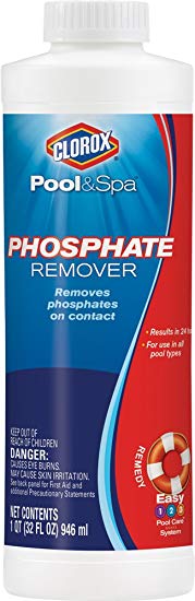 CLOROX Pool&Spa Phosphate Remover, 1-Quart 55032CLX