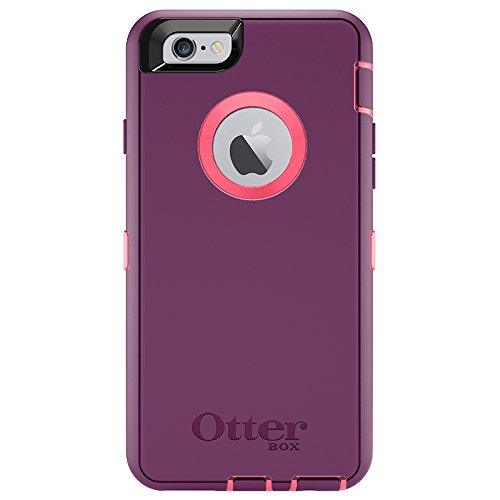 OtterBox Defender Series iPhone 6 ONLY Case - Retail Packaging - Crushed Damson PurplePink