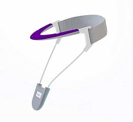 BACK Neck Brace Purple | Revolutionary Neck Support Neck Collar | Cervical Brace | Neck Pain Relief (Small)