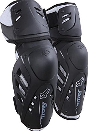 Fox Racing Titan Pro Adult Elbow Guard MotoX Motorcycle Body Armor - Black / Large/X-Large