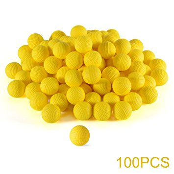 XCSOURCE 100pcs Rounds Refill Compatible Replace Bullet Balls Pack for Nerf Rival Apollo Zeus Children Kids Toy Gun TH589