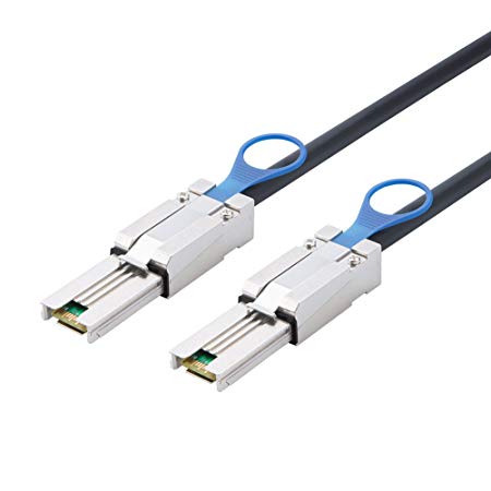 CableCreation External Mini SAS 26pin (SFF-8088) Male to Mini SAS 26 (SFF-8088) Male Cable, 1.0M …