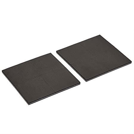 AmazonBasics Rubber Furniture Pads, Black, 443/8", 8 pcs