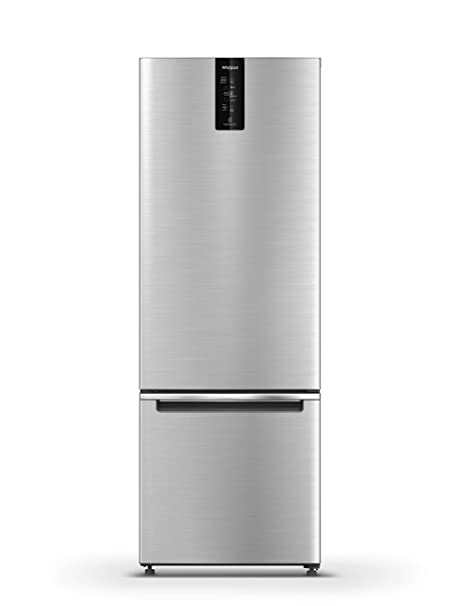 Whirlpool 355 L 3 Star Frost Free Double Door Refrigerator (IFPRO INV CNV 370 3S, Omega Steel, Convertible)