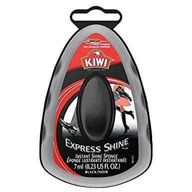Kiwi Express Shine Sponge Shoe Polish Black 0.23 Oz
