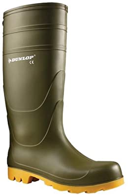 Dunlop Mens Unisex Universal Wellies (10 US) (Green)