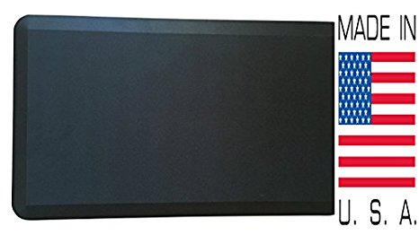 ComfortElite Anti-Fatigue Mat | Compact Size 18 x 30 x 3/4 inch | Engineered in USA Specifically For Long Time Standing Comfort | Luxury Floor Mat for Office Standup Desk, Kitchen, Laundry, Bathroom