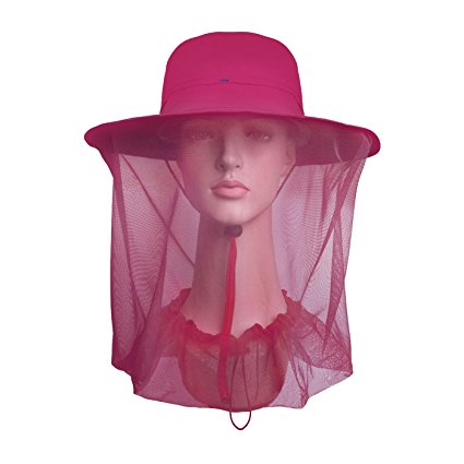 Lenikis Outdoor Sun Protection Hats With Mosquito Head Net