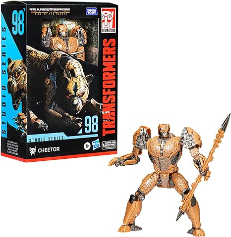 Transformers Studio Series Voyager 98 Rise of The Beasts Cheetor 16.5 cm Action Figure