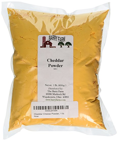 Cheddar Cheese Powder, 1 lb. by Barry Farm [Foods]