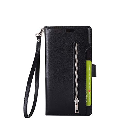 Galaxy Note 8 Case, SUPZY Leather [9 Card slots] [photo & wallet pocket] Multi-function Premium