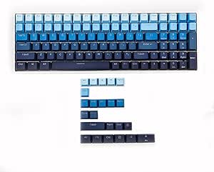 YMDK 108 122 Double Shot Backlit Moonrise Keycaps PBT Shine Through OEM Profile Keycap for MX Mechaniccal Keyboard 61 68 84 87 104