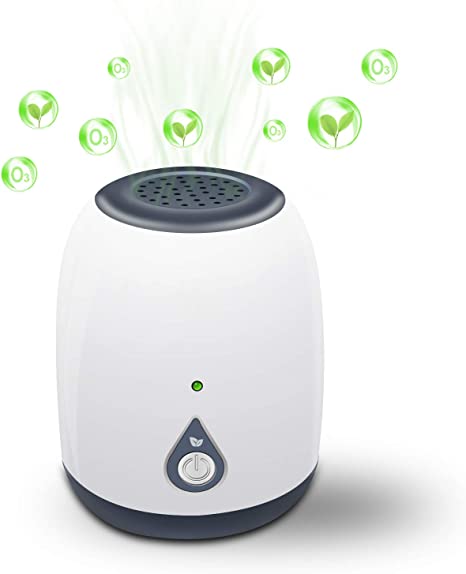 Air Purifiers for Home, Portable Mini Ozone Generator, Odor Eliminator Ozone Cleaner Mini Air Ionizer, Air Cleaner for Travelling, Outdoor, Room, Pets, Cars
