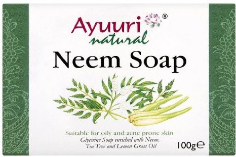 Ayuuri Ayurvedic Herbal Natural Neem Soap 100g